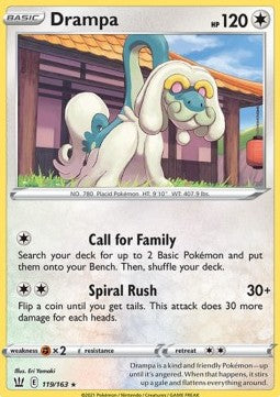 Drampa - Battle Styles (Rare) [119]