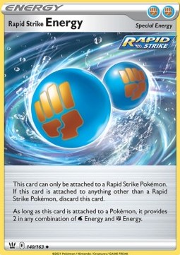 Rapid Strike Energy - Battle Styles (Uncommon) [140]