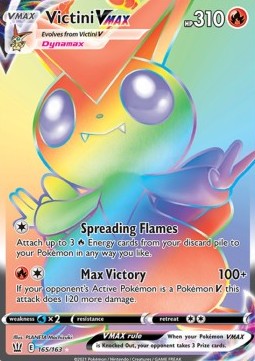 Victini VMAX - Battle Styles (Secret Rare) [BST-165]