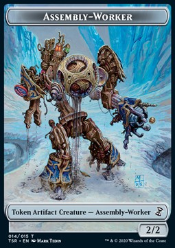 Assembly-Worker Token (Colorless 2/2) - Time Spiral Remastered: Extras (Token) [T14]