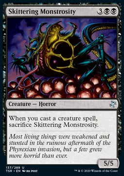 Skittering Monstrosity - Time Spiral Remastered (Uncommon) [137]