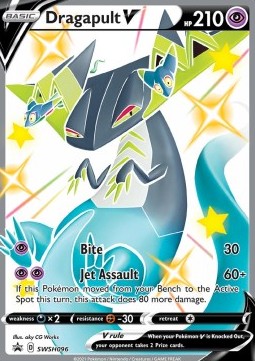 Dragapult V - SWSH Black Star Promos (Promo) [096]