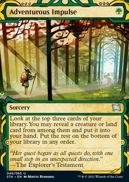 Adventurous Impulse (V.1) - Mystical Archive (Uncommon) [49]