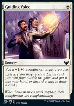 Guiding Voice - Strixhaven: School of Mages (Common) [19]