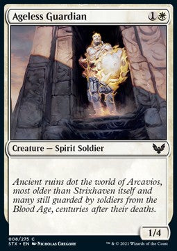 Ageless Guardian - Strixhaven: School of Mages (Common) [8]
