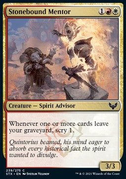 Stonebound Mentor - Strixhaven: School of Mages (Common) [239]