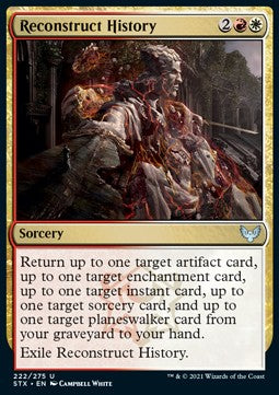 Reconstruct History - Strixhaven: School of Mages (Uncommon) [222]