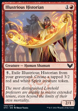 Illustrious Historian - Strixhaven: School of Mages (Common) [109]