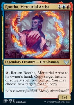 Rootha, Mercurial Artist - Strixhaven: School of Mages (Uncommon) [227]