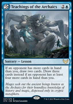 Teachings of the Archaics - Strixhaven: School of Mages (Rare) [57]