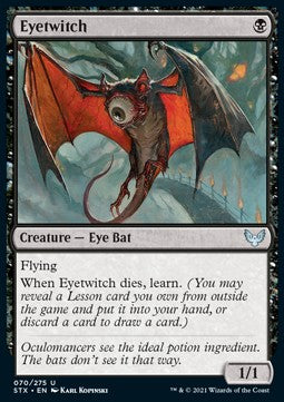 Eyetwitch - Strixhaven: School of Mages (Uncommon) [70]