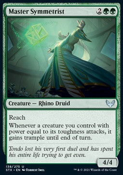 Master Symmetrist - Strixhaven: School of Mages (Uncommon) [138]