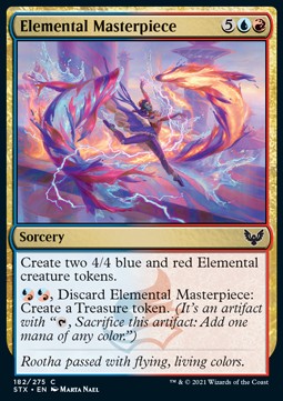 Elemental Masterpiece - Strixhaven: School of Mages (Common) [182]