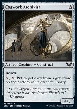 Cogwork Archivist - Strixhaven: School of Mages (Common) [254]