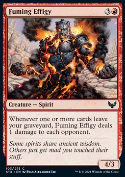 Fuming Effigy - Strixhaven: School of Mages (Common) [103]