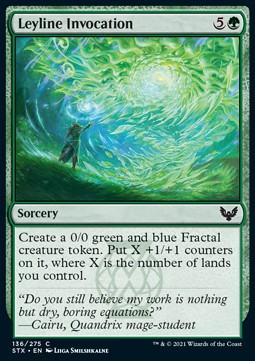 Leyline Invocation - Strixhaven: School of Mages (Common) [136]