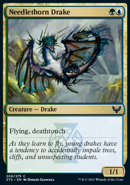 Needlethorn Drake - Strixhaven: School of Mages (Common) [208]