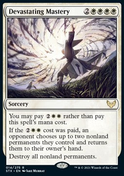 Devastating Mastery - Strixhaven: School of Mages (Rare) [STX-14]