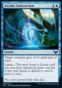 Arcane Subtraction - Strixhaven: School of Mages (Common) [36]