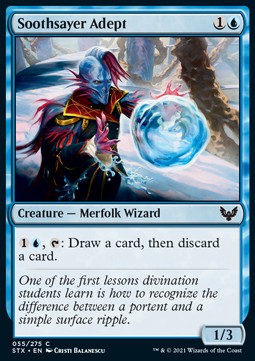 Soothsayer Adept - Strixhaven: School of Mages (Common) [55]