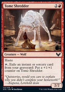 Tome Shredder - Strixhaven: School of Mages (Common) [117]