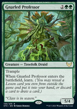 Gnarled Professor - Strixhaven: School of Mages (Rare) [STX-133]
