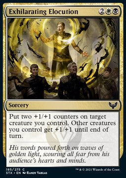 Exhilarating Elocution - Strixhaven: School of Mages (Common) [185]