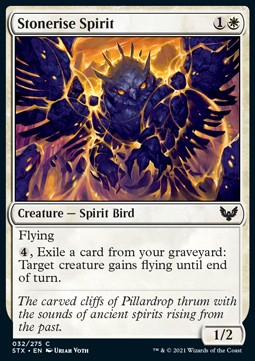 Stonerise Spirit - Strixhaven: School of Mages (Common) [32]