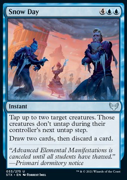 Snow Day - Strixhaven: School of Mages (Uncommon) [53]