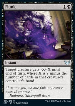 Flunk - Strixhaven: School of Mages (Uncommon) [71]