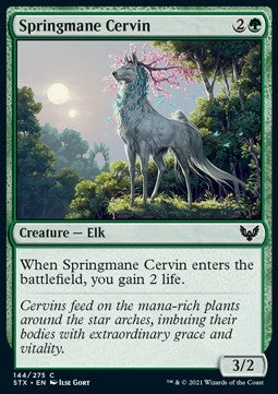Springmane Cervin - Strixhaven: School of Mages (Common) [144]