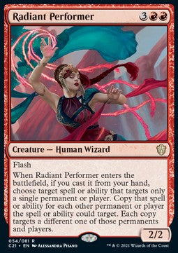 Radiant Performer - Commander: Strixhaven (Rare) [54]