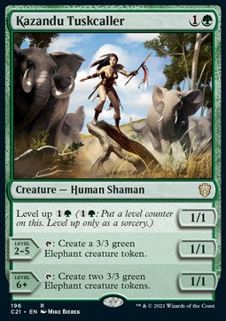 Kazandu Tuskcaller - Commander: Strixhaven (Rare) [C21-196]