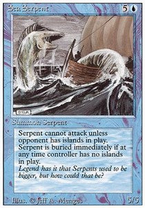 Sea Serpent - Revised (Common)