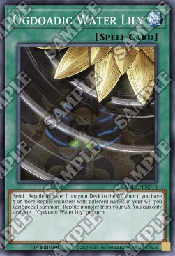 Ogdoadic Water Lily - Ancient Guardians (Super Rare) [ANGU-010]