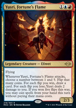 Yusri, Fortune's Flame - Modern Horizons 2 (Rare) [218]