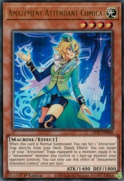 Amazement Attendant Comica - Lightning Overdrive (Ultra Rare) [008]
