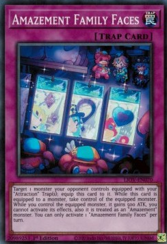 Amazement Family Faces - Lightning Overdrive (Super Rare) [070]