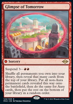 Glimpse of Tomorrow - Modern Horizons 2 (Rare) [MH2-129]