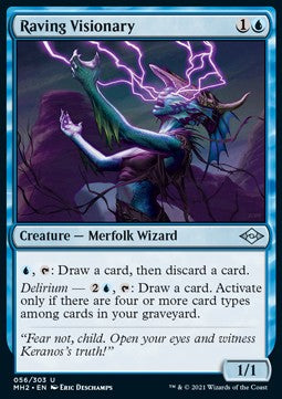 Raving Visionary - Modern Horizons 2 (Uncommon) [56]