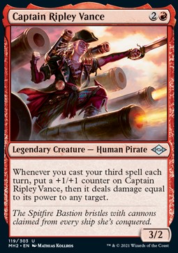 Captain Ripley Vance - Modern Horizons 2 (Uncommon) [119]