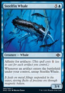 Steelfin Whale - Modern Horizons 2 (Common) [65]