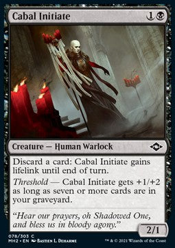 Cabal Initiate - Modern Horizons 2 (Common) [78]