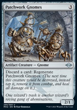 Patchwork Gnomes (V.1) - Modern Horizons 2 (Uncommon) [299]