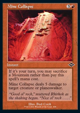 Mine Collapse (V.1) - Modern Horizons 2: Extras (Common) [408]