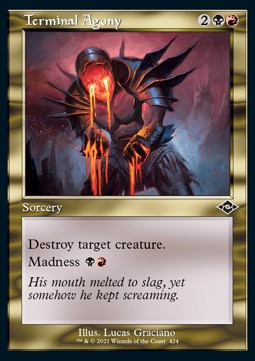 Terminal Agony (V.1) - Modern Horizons 2: Extras (Common) [424]