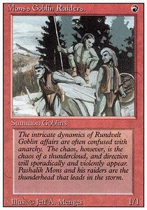 Mons's Goblin Raiders - Revised (Common)