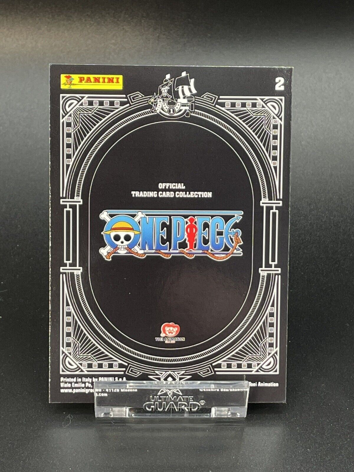 Panini One Piece 25th Anniversary Karte Nr. 2 Monkey D. Ruffy Rainbow Parallel