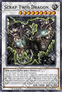 Scrap Twin Dragon - King's Court (Super Rare) [038]