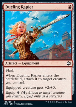 Dueling Rapier - Adventures in the Forgotten Realms (Common) [140]